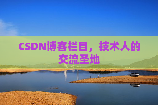 CSDN博客栏目，技术人的交流圣地